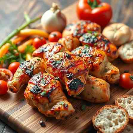 Ivorian Poulet Braisé - BBQ Grilled Chicken Recipe